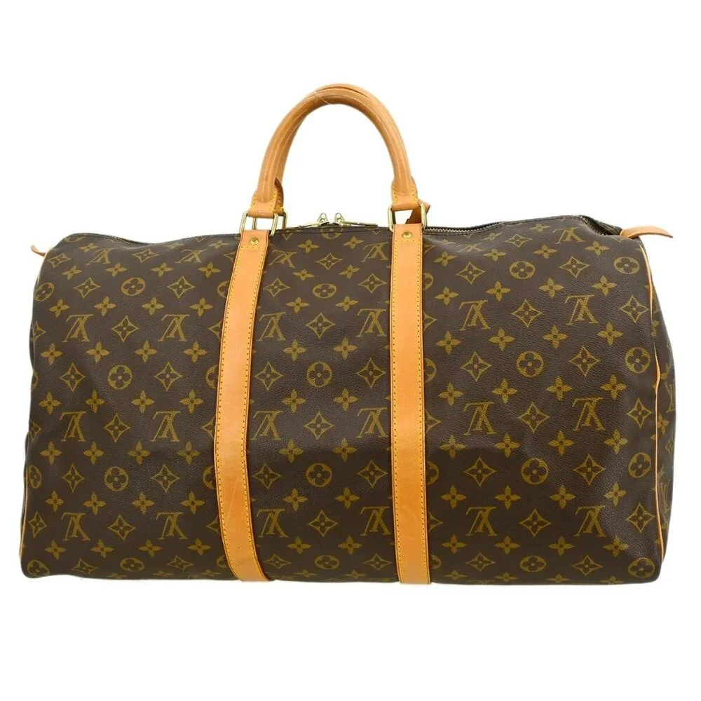 Louis Vuitton Monogram Keepall 50 Duffle Travel Handbag - Picture 4 of 16